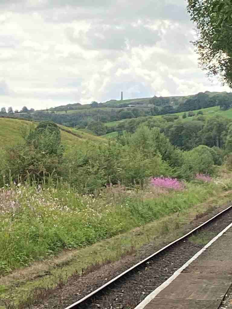 railway line and view